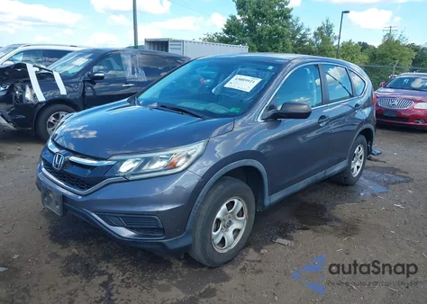 2016 Honda Cr-V Lx z USA, uszkodzony, nr VIN 2HKRM4H31GH702486